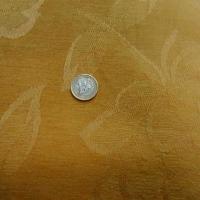 Velours coton ameublement façonné jaune orange 2