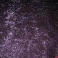 Velours d ameublement chenille violet 1 