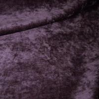 Velours d ameublement chenille violet 2 
