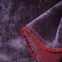 Velours d ameublement chenille violet 3 