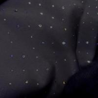 Velours double faces bleu nuit et gris strass 3 