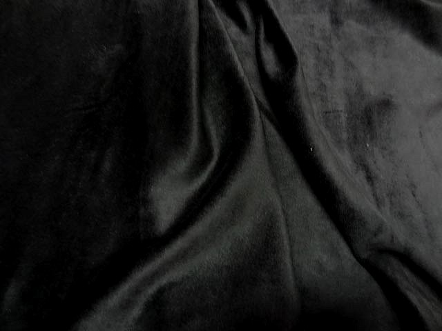 Velours eponge noir 1