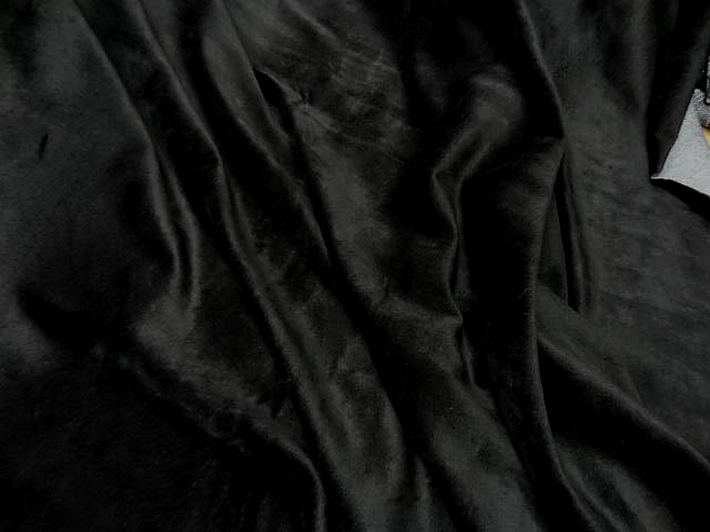 Velours eponge noir 2