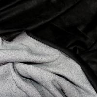 Velours eponge noir 3