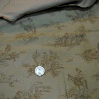 Velours impression toile de jouy 3