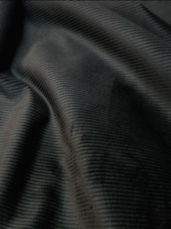 Velours lycra cotele noir 2 