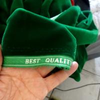 Velours micro fibre vert emeraude 2 