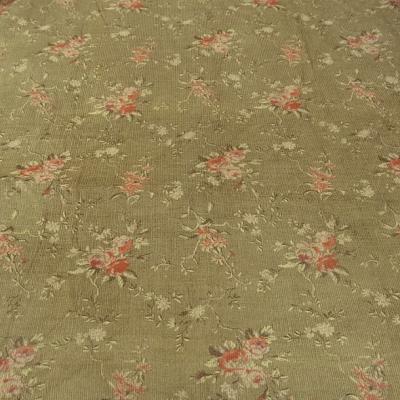 Velours milleraies marron mordore petites roses liberty 1 
