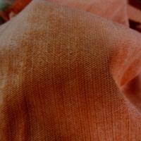Velours orange rouille 2 