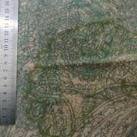 Velours ras camaieu kaki vert 02