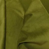 Velours ras teinte vert olive 3