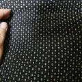 Viscose noire mini losanges bicolores 3 