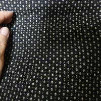 Viscose noire mini losanges bicolores 3