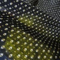 Viscose noire mini losanges bicolores 4 