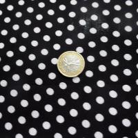 Viscose noire pois blancs pin up 3