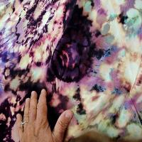 Viscose tie and dye violette 1 
