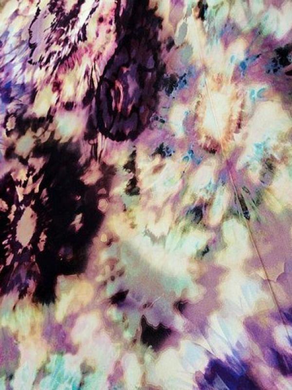 Viscose tie and dye violette 3