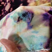 Viscose tie and dye violette 4 
