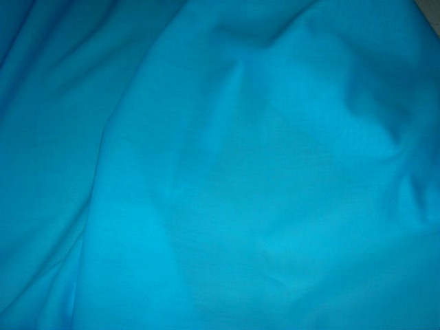 Voile coton bleu celeste 2