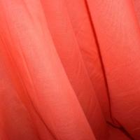 Voile coton capucine 1 