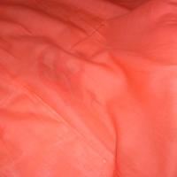 Voile coton capucine 3