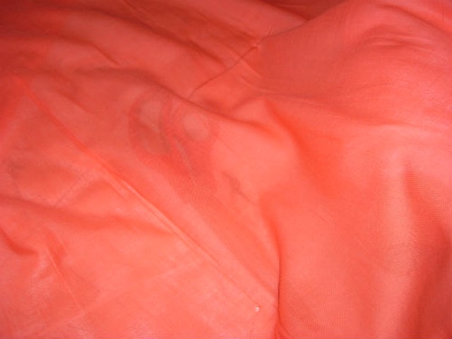 Voile coton capucine 3