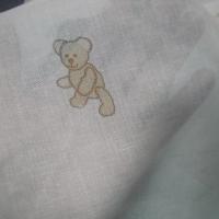Voile coton imprimé oursons 1