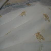 Voile coton imprimé oursons 2