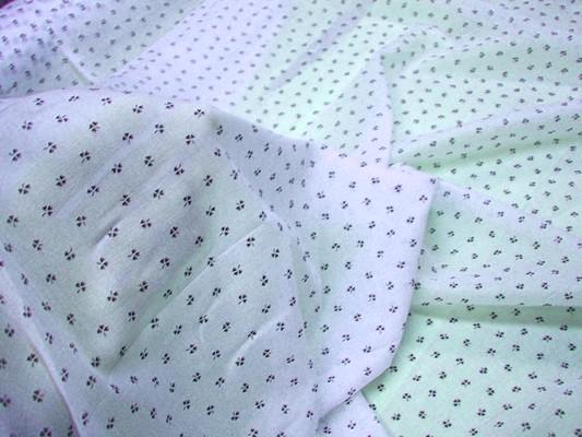 Voile coton blanc imprimé liberty 1