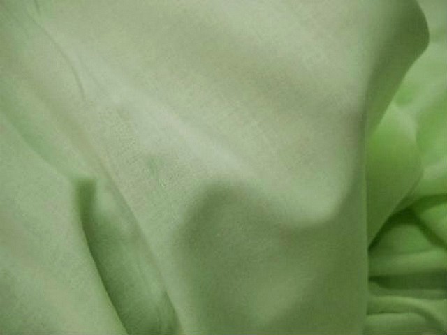 Voile coton vert d eau 3