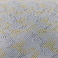Voile de coton chevrons sur fond blanc1