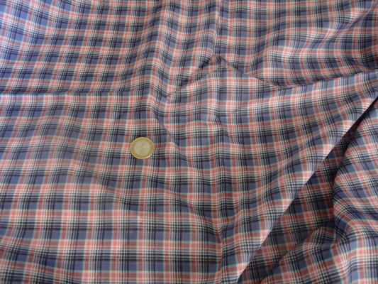 Voile coton écolier bleuet 1