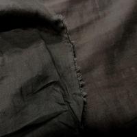 Voile de coton gris anthracite uni 1 