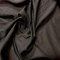 Voile de coton gris anthracite uni 3 