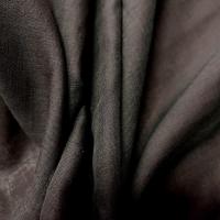 Voile de coton gris anthracite uni 5 