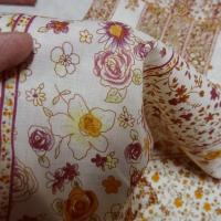 Voile de coton motif liberty en patchwork 3 