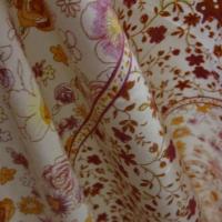Voile de coton motif liberty en patchwork 6 