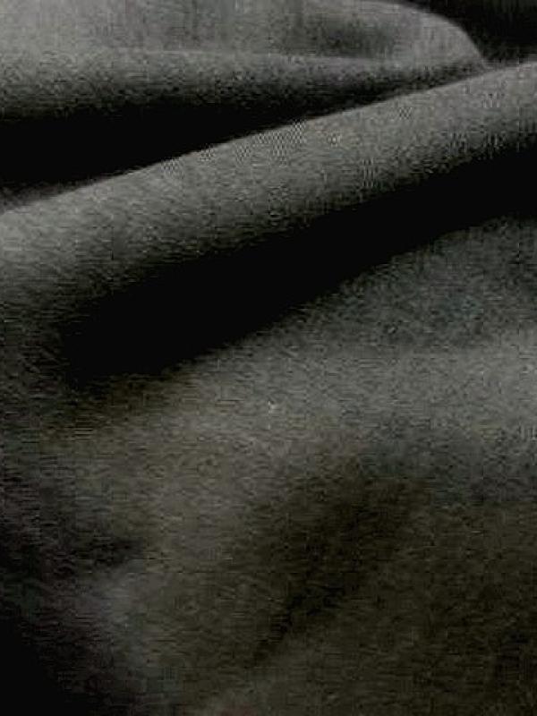 Voile de coton noir
