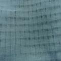 Voile de lin bleu faconne 3 