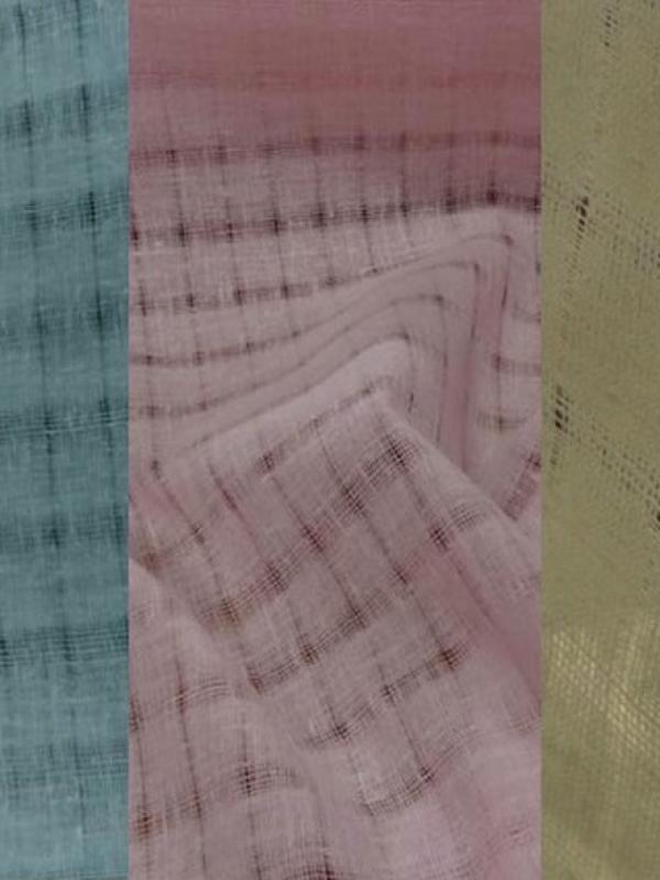 Voile de lin coloris disponibles 