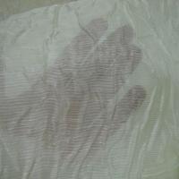 Voile de soie ecru chantilly froisse 3 