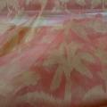 organza de soie palmiers saumon 1 1