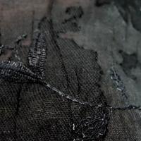 Voile devore et brode noir 1 