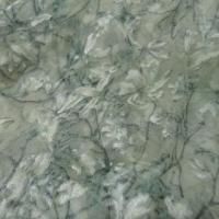 Voile jersey kaki imprimé fleurs 8