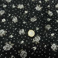 Voile jersey noir nina 2 