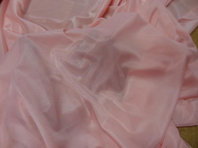 Voile jersey rose dragee