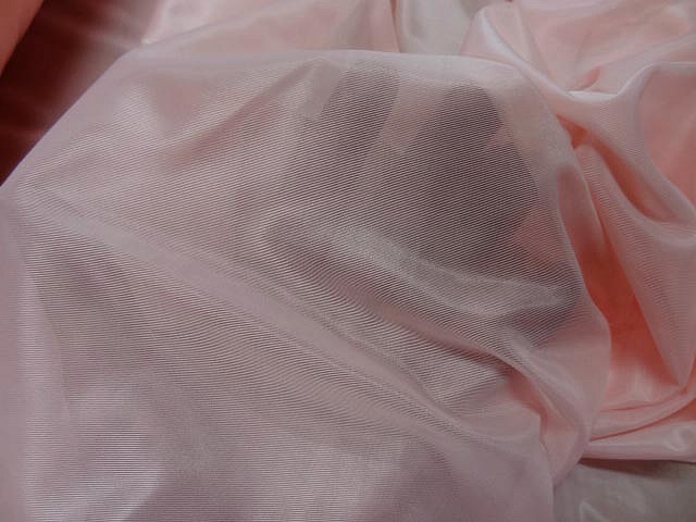 Voile jersey rose dragee 3