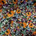 Voile lycra coquelicot ocre violet 3 