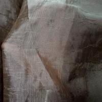 Voile organza taffetas beige taupe 1 