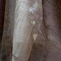 Voile organza taffetas beige taupe 2